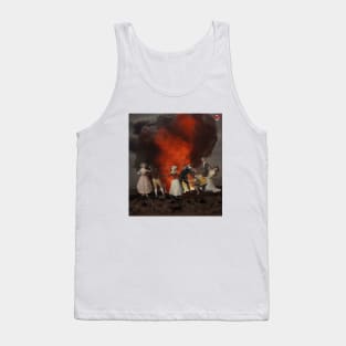 The circle of the bonfire Tank Top